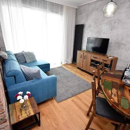 Apartament Blue Bastion Walowa 23C Z Klimatyzacja I Miejscem Parkingowym W Podziemnym Parkingu Gdaňsk Exteriér fotografie