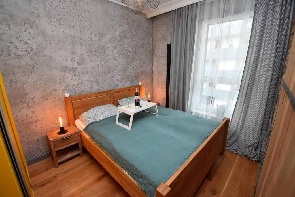 Apartament Blue Bastion Walowa 23C Z Klimatyzacja I Miejscem Parkingowym W Podziemnym Parkingu Gdaňsk Exteriér fotografie