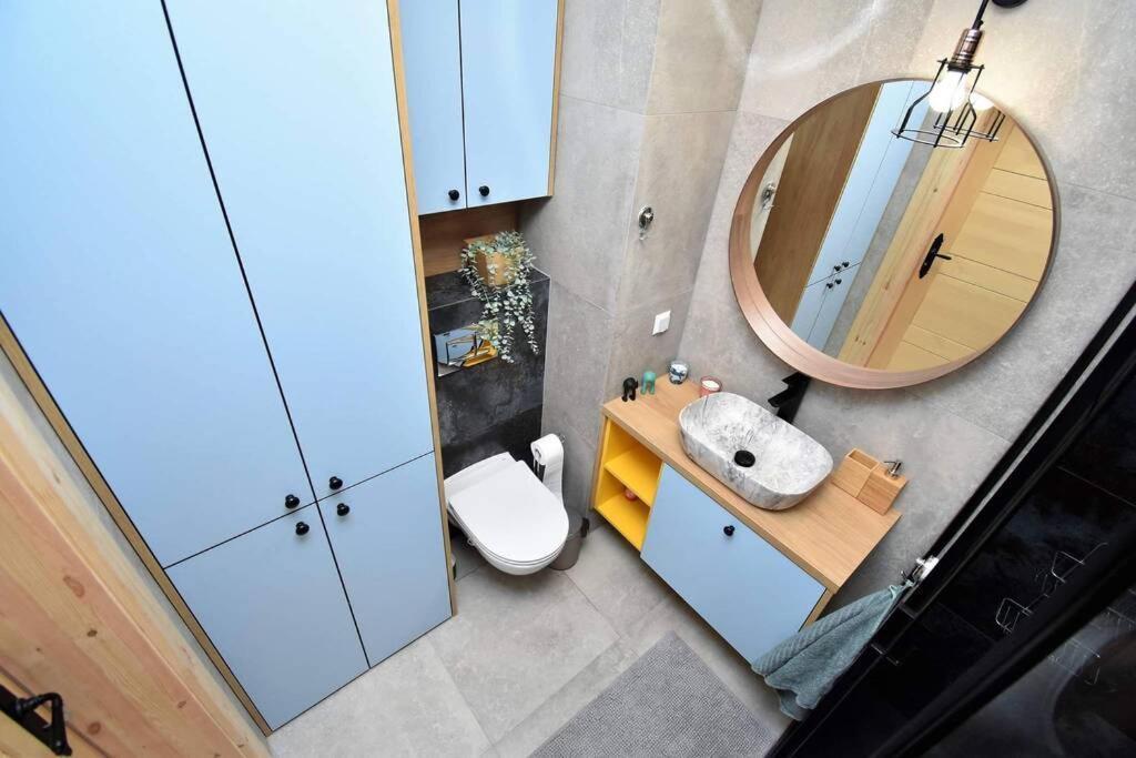 Apartament Blue Bastion Walowa 23C Z Klimatyzacja I Miejscem Parkingowym W Podziemnym Parkingu Gdaňsk Exteriér fotografie